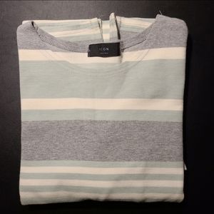 Mint green and grey kfashion shirt